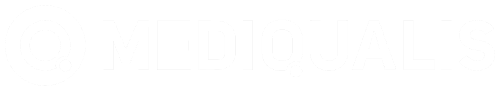 Mediqualis logo, link to homepage